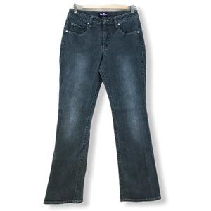 LA Blues Gray Blue Stretch Boot Cut Jeans 8